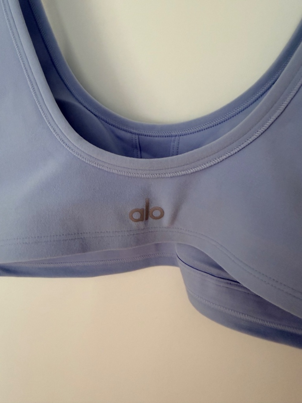Alosoft Center Stage Bra, Size M, in Light Provence Blue - Picture 9 of 14